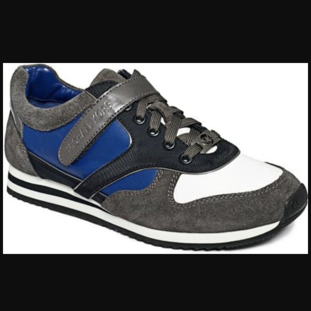 NIB Michel Kors Alexandra Trainer Shoe | Sapphire | Women's Sneakers | Size 8M